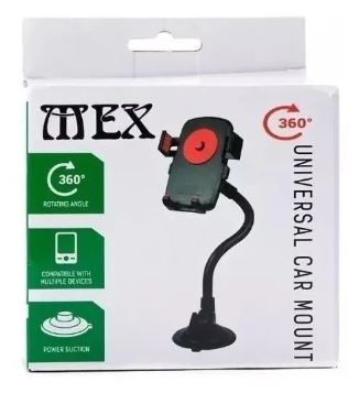  - Suporte para GPS - preta - Central - unidade    Cod. SUPORTE VEICULAR MEX 360